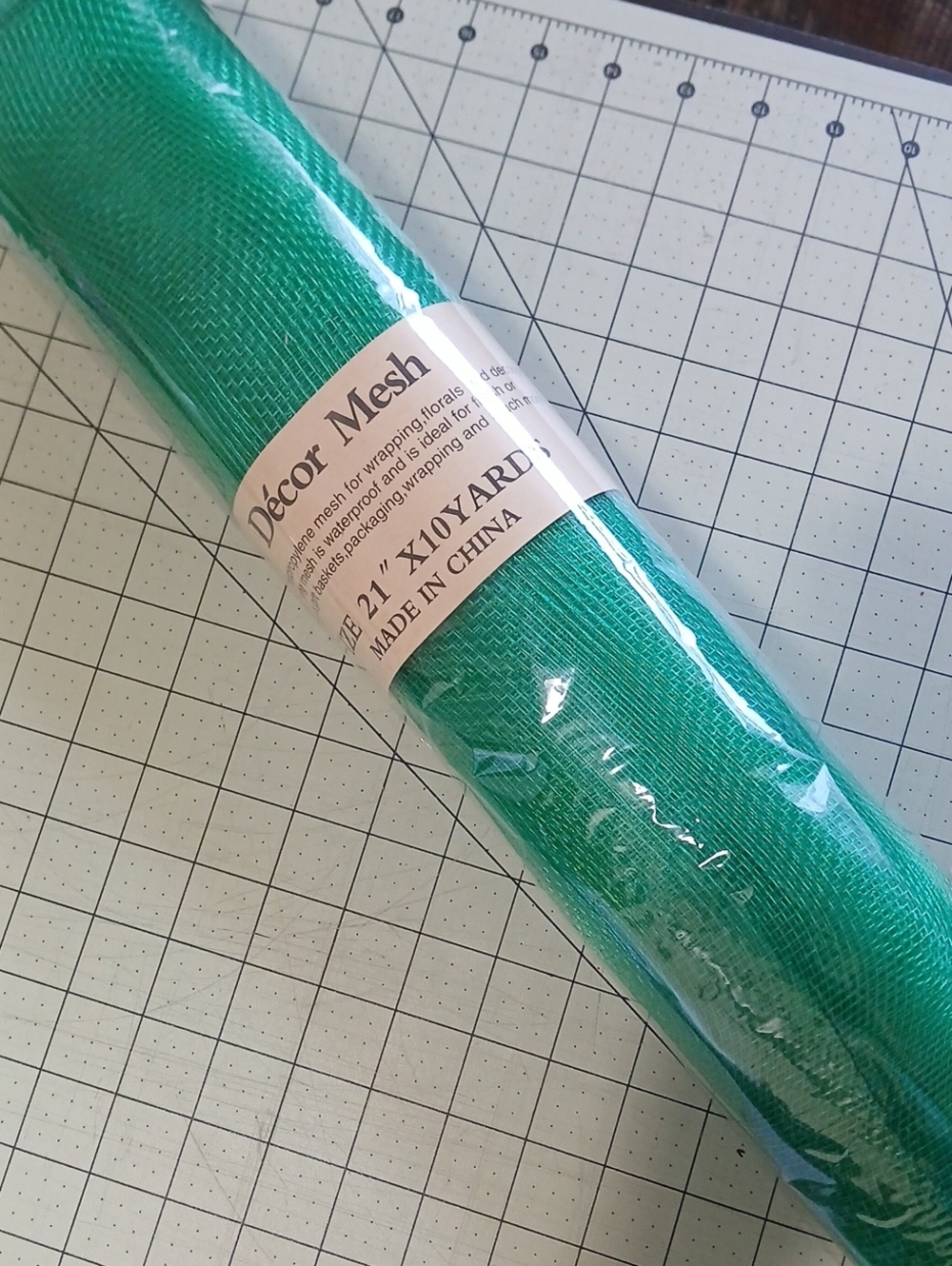 Deco Mesh - Green